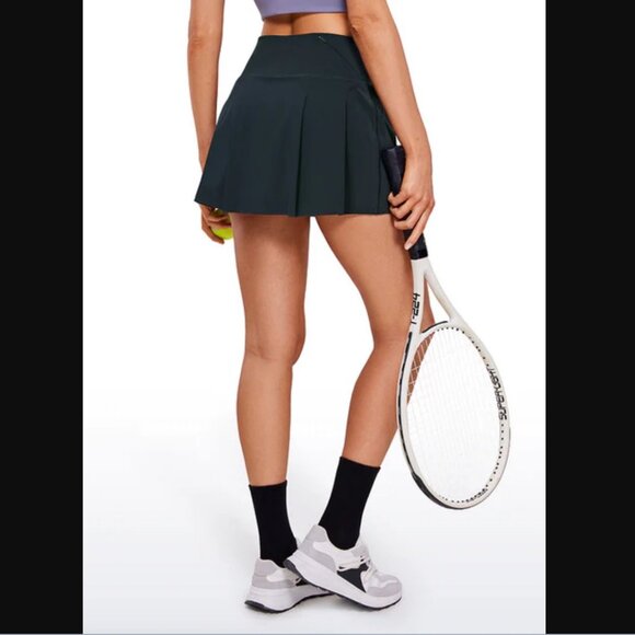 CRZ Yoga Feathery-Fit Soft High Waist Skirt with 3 Pockets 13'' Black (XS) NWT! - Picture 2 of 9